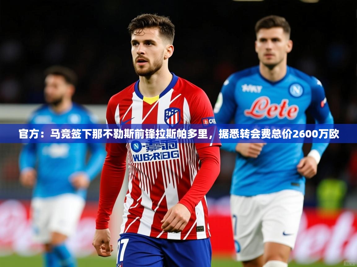 2025爱游戏登录官网入口官方:马竞签下那不勒斯前锋拉斯帕多里,据悉转会费总价2600万欧 第2张